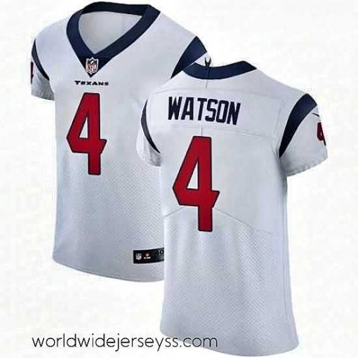 Exceptionally fashioned Nike Houston Texans 4 Deshaun Watson White Vapor Untouchable Elite Player NFL Jersey