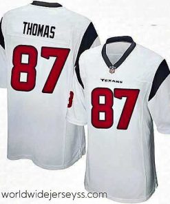 Exquisitely designed Nike Houston Texans 87 Demaryius Thomas Game White NFL Jersey