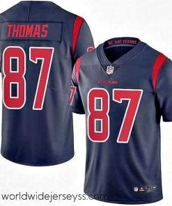 Superbly made Nike Houston Texans 87 Demaryius Thomas Limited Navy Blue Rush Vapor Untouchable NFL Jersey