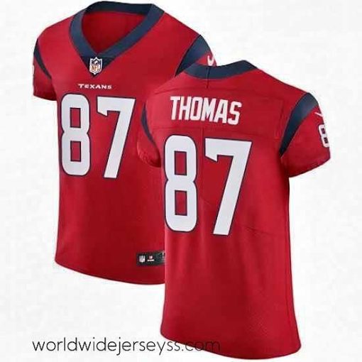 Finely crafted Nike Houston Texans 87 Demaryius Thomas Red Alternate Vapor Untouchable Elite Player NFL Jersey