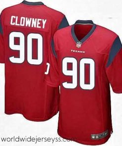 Exceptionally fashioned Nike Houston Texans 90 Jadeveon Clowney Game Red Alternate NFL Jersey