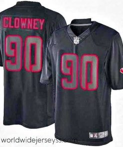 Exquisitely designed Nike Houston Texans 90 Jadeveon Clowney Limited Black Impact NFL Jersey
