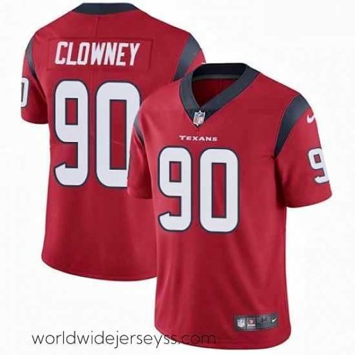Exceptionally fashioned Nike Houston Texans 90 Jadeveon Clowney Limited Red Alternate Vapor Untouchable NFL Jersey