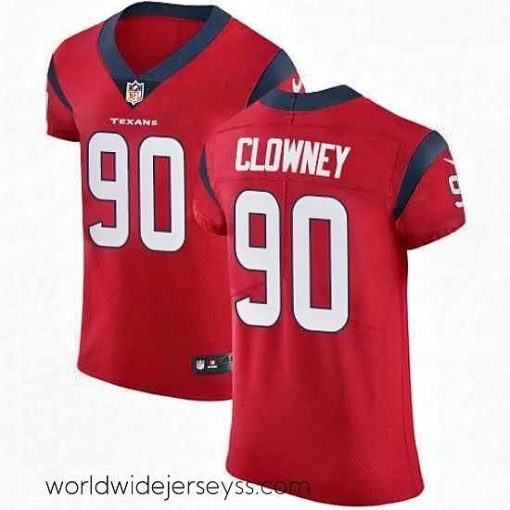 Marvelously styled Nike Houston Texans 90 Jadeveon Clowney Red Alternate Vapor Untouchable Elite Player NFL Jersey