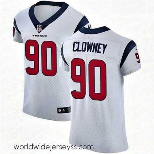 Exquisitely designed Nike Houston Texans 90 Jadeveon Clowney White Vapor Untouchable Elite Player NFL Jersey