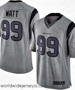 Exceptionally fashioned Nike Houston Texans 99 JJ Watt Limited Gray Gridiron NFL Jersey