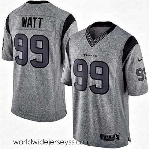 Exceptionally fashioned Nike Houston Texans 99 JJ Watt Limited Gray Gridiron NFL Jersey