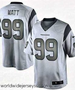 Exquisitely designed Nike Houston Texans 99 JJ Watt Limited White Platinum NFL Jersey
