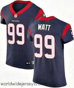 Exceptionally fashioned Nike Houston Texans 99 JJ Watt Navy Blue Team Color Vapor Untouchable Elite Player NFL Jersey