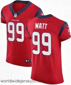 Marvelously styled Nike Houston Texans 99 JJ Watt Red Alternate Vapor Untouchable Elite Player NFL Jersey