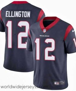 Exquisitely designed Nike Texans #12 Bruce Ellington Navy Blue Team Color Stitched NFL Vapor Untouchable Limited Jersey