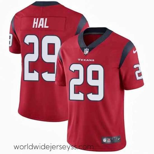 Finely crafted Nike Texans #29 Andre Hal Red Alternate Stitched NFL Vapor Untouchable Limited Jersey