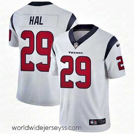 Exquisitely designed Nike Texans #29 Andre Hal White Stitched NFL Vapor Untouchable Limited Jersey