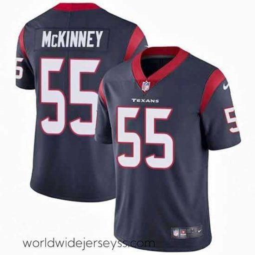 Superbly made Nike Texans #55 Benardrick McKinney Navy Blue Team Color Stitched NFL Vapor Untouchable Limited Jersey