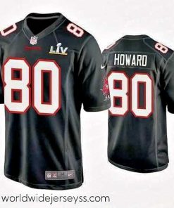Finely crafted O.J. Howard Buccaneers Black Super Bowl Lv Game Fashion Jersey
