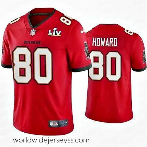 Finely crafted O.J. Howard Buccaneers Red Super Bowl Lv Vapor Limited Jersey
