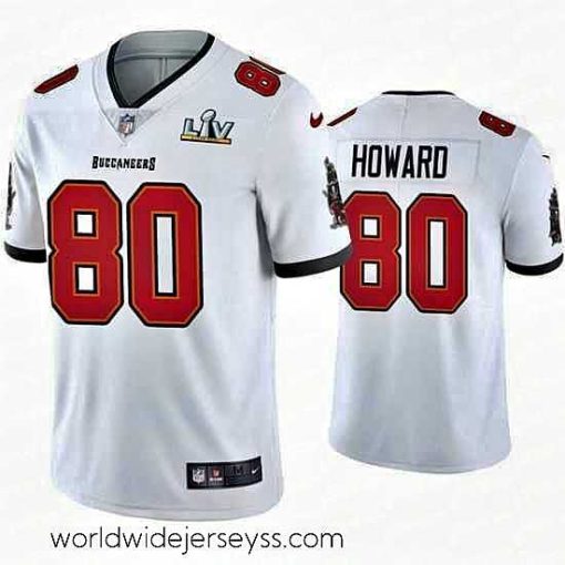 Exquisitely designed O.J. Howard Buccaneers White Super Bowl Lv Vapor Limited Jersey