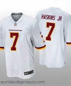 Finely crafted Redskins 7 Dwayne Haskins Jr  White 2020 Vapor Untouchable Limited Jersey