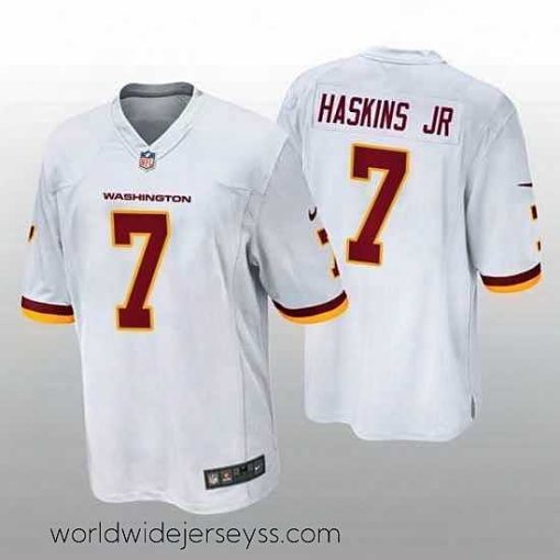 Finely crafted Redskins 7 Dwayne Haskins Jr  White 2020 Vapor Untouchable Limited Jersey