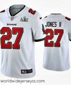 Exquisitely designed Ronald Jones Ii Buccaneers White Super Bowl Lv Vapor Limited Jersey