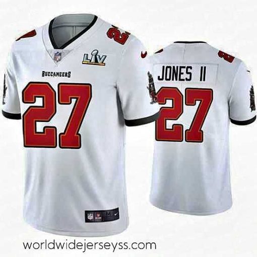Exquisitely designed Ronald Jones Ii Buccaneers White Super Bowl Lv Vapor Limited Jersey