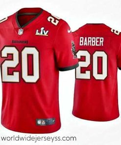 Finely crafted Ronde Barber Buccaneers Red Super Bowl Lv Vapor Limited Jersey