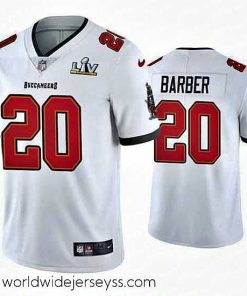 Exquisitely designed Ronde Barber Buccaneers White Super Bowl Lv Vapor Limited Jersey