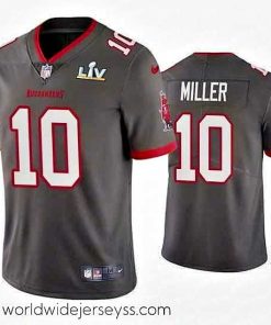 Exceptionally fashioned Scotty Miller Buccaneers Pewter Super Bowl Lv Vapor Limited Jersey