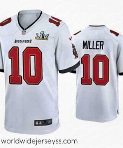 Marvelously styled Scotty Miller Buccaneers White Super Bowl Lv Game Jersey