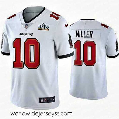Finely crafted Scotty Miller Buccaneers White Super Bowl Lv Vapor Limited Jersey