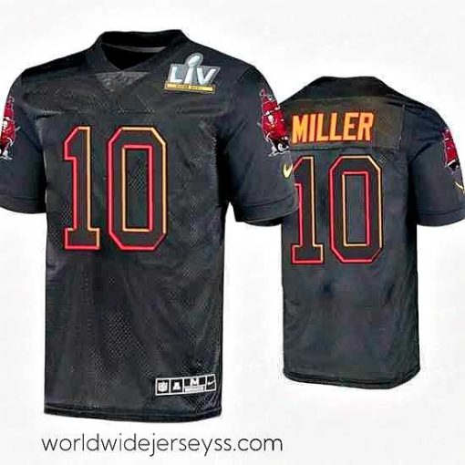 Exceptionally fashioned Scotty Miller Tampa Bay Buccaneers Black Super Bowl Lv Jersey