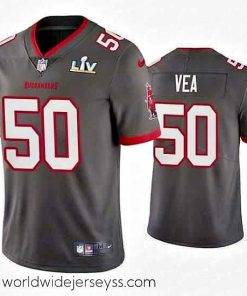 Marvelously styled Vita Vea Buccaneers Pewter Super Bowl Lv Vapor Limited Jersey