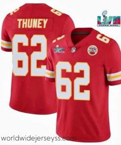 Exceptionally fashioned Toddler Kansas City Chiefs 62 Joe Thuney Red Super Bowl LVII Patch Vapor Untouchable Limited Stitched Jersey