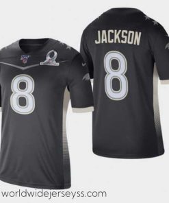Exceptionally fashioned Men's Baltimore Ravens #8 Lamar Jackson 2020 AFC Pro Bowl Game Jersey