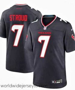 Superbly made Men's Houston Texans #7 C.J. Stroud Black Fashion With Patch Vapor Untouchable Limited Stitched Nike Football Jersey