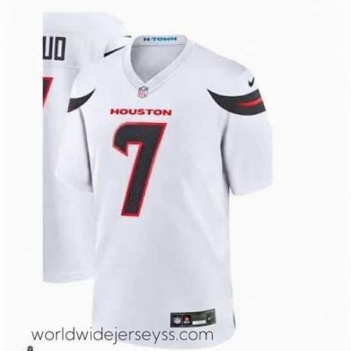 Finely crafted Men's Houston Texans #7 C.J. Stroud White Fashion Vapor Untouchable Limited Stitched Nike Football Jersey