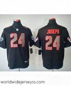 Exceptionally fashioned Nike Houston Texans 24 Joseph Black Limited Impact NFL Jersey