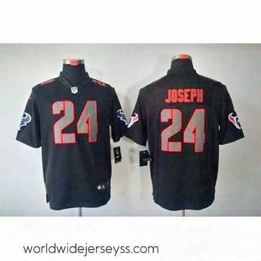 Exceptionally fashioned Nike Houston Texans 24 Joseph Black Limited Impact NFL Jersey