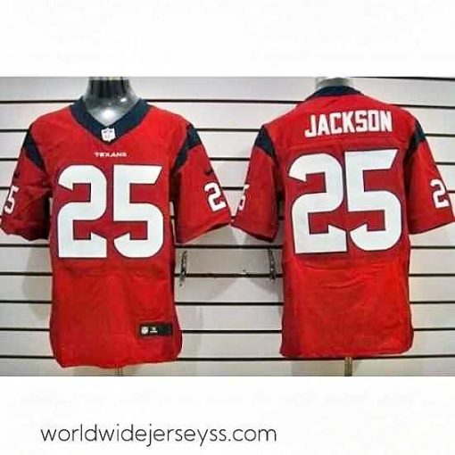 Marvelously styled Nike Houston Texans 25 Kareem Jackson Red Elite NFL Jersey
