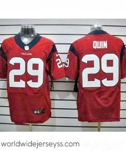Exquisitely designed Nike Houston Texans 29 Glover Quin red Elite NFL Jersey