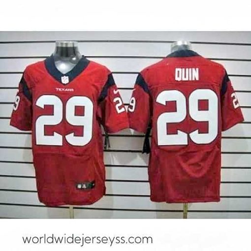 Exquisitely designed Nike Houston Texans 29 Glover Quin red Elite NFL Jersey
