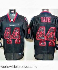 Exceptionally fashioned Nike Houston Texans 44 Ben Tate Black Elite Lights Out NFL Jersey