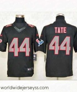 Exceptionally fashioned Nike Houston Texans 44 Ben Tate Black Limited Impact NFL Jersey