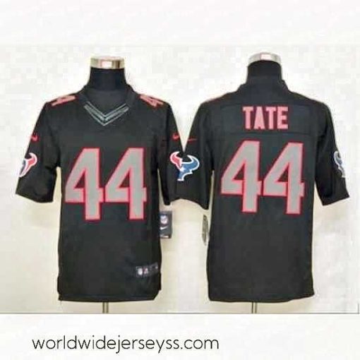 Exceptionally fashioned Nike Houston Texans 44 Ben Tate Black Limited Impact NFL Jersey