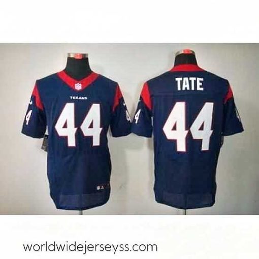 Finely crafted Nike Houston Texans 44 Ben Tate Blue Elite NFL Jersey