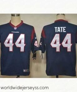 Superbly made Nike Houston Texans 44 Ben Tate Blue Game NFL Jersey