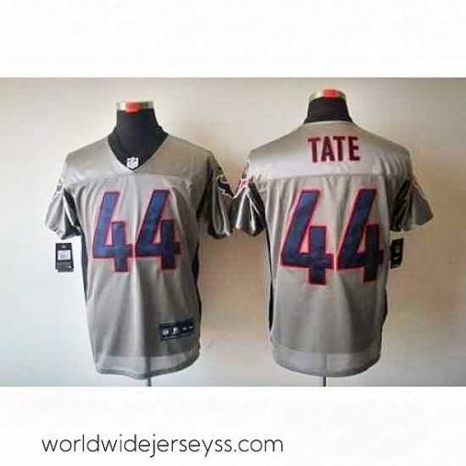 Finely crafted Nike Houston Texans 44 Ben Tate Grey Elite Shadow NFL Jersey