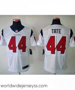 Exquisitely designed Nike Houston Texans 44 Ben Tate White Elite NFL Jersey