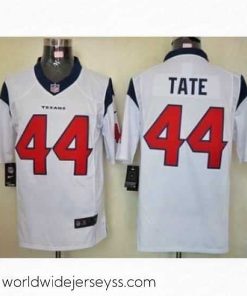 Exceptionally fashioned Nike Houston Texans 44 Ben Tate White Limited NFL Jersey