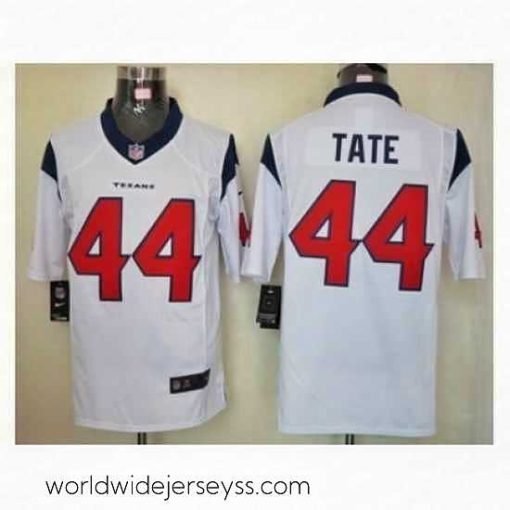 Exceptionally fashioned Nike Houston Texans 44 Ben Tate White Limited NFL Jersey